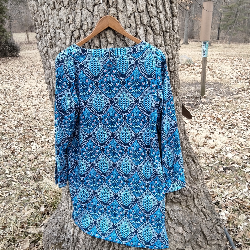 ⬇️ Price Drop!⬇️LOFT Beautiful Blue Dress in size S